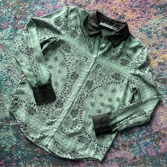 🐲Vintage Alexander Wang Button Down🐲 - Picture 2 of 9